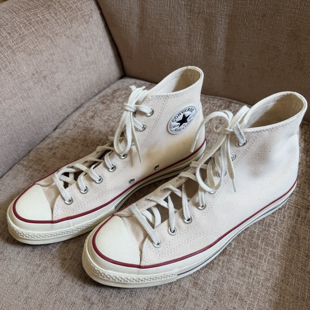 Converse Chuck 70 High Tops Beige/Parchment 162053C Womens 11 Mens 9 EU 42.5